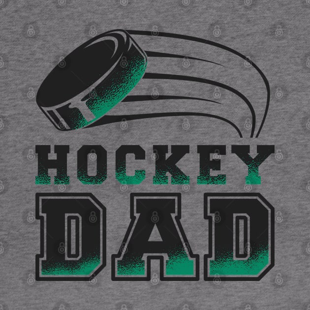 Hockey Dad Gift For Hockey Lover Dad by PlimPlom